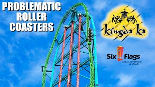 Problematic Roller Coasters  Kingda Ka Review amp Technical Analysis  Six Flags Great Adventure [upl. by Yasibit]