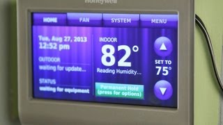 First Look  Honeywell WiFi Smart Thermostat [upl. by Swirsky]