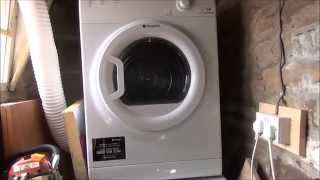 Hotpoint Experiance TVEM70 Dryer  Over view [upl. by Lednyk]