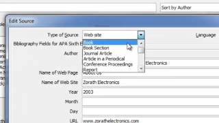 Adding Citations amp References Using MS Word [upl. by Lina]