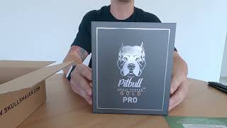 Customer Unboxing of the Skull Shaver Pitbull Gold PRO Shaver [upl. by Letizia]