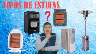 Tipos de Estufa  eléctricas y combustión [upl. by Airamasor70]