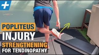 Popliteus Injury  Strengthening for Tendinopathy  Tim Keeley  Physio REHAB [upl. by Elvera]