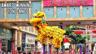 Award Winning Lion Dance  CNY 2023  Singapore Resorts World Sentosa [upl. by Calysta]