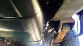 9698 Chevy Pickup brake fluid leak behind gas tank [upl. by Asusej]