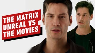 The Matrix Movies vs The Matrix Unreal Engine 5 Experience Comparison [upl. by Aneehsak427]