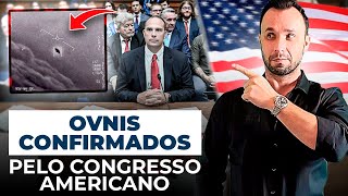 OVNIS são confirmados pelo Congresso Americano para distrair a mídia dos EUA [upl. by Orenid]