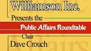 Williamson Inc Public Affairs Roundtable  January 30th 2015 [upl. by Hallimaj]