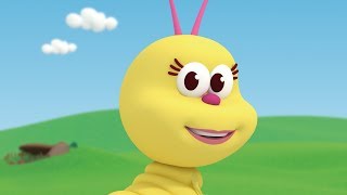 The Yellow Caterpillar  Kids Songs amp Nursery Rhymes  Boogie Bugs [upl. by Yaner]