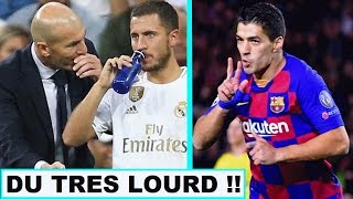 ZIDANE A UNE IDÉE EN TETE POUR SON ATTAQUE    SUAREZ APTE MAIS  AZI717 [upl. by Nosro]