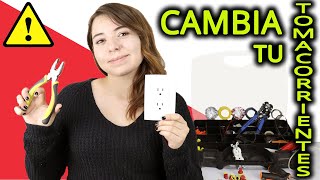 ⚡️ Cómo CAMBIAR UN CONTACTO ELÉCTRICO Doble ⚡️ Reemplazar un ENCHUFE ELÉCTRICO Duplex [upl. by Bartholomeus931]