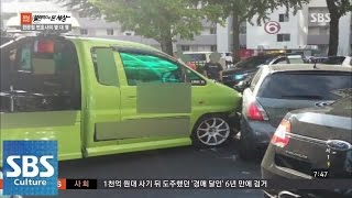 한문철 변호사의 몇 대 몇 블랙박스로 본 세상 모닝와이드 141008 [upl. by Sible]