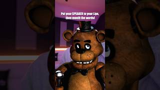 Five Nights At Freddy’s TALKBOX EFFECT [upl. by Halac831]