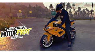 BMW S1000RR Wheelie amp Top SPEED  The Crew Motorfest  2K 60fps [upl. by Natsirk]