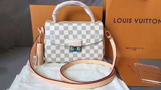 Louis Vuitton Croisette Damier Azur Canvas N41581 Review From Supkicks [upl. by Olivero]