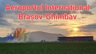 Gara Brasov via Noul Aeroport International BrasovGhimbav  10 Iunie 2023 [upl. by Odareg431]