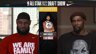 The Full 2022 NBA AllStar Draft Show 💎 [upl. by Ytomit410]