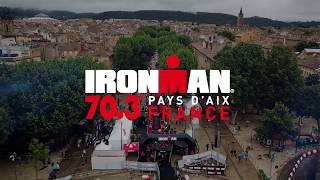 IRONMAN 703 Pays dAix 2018 Race Movie [upl. by Ocram]