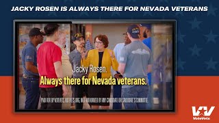 Jacky Rosen Is Always There For Nevada Veterans NVSEN [upl. by Westmoreland]