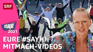 SayHi 2021 Tausende Kinder tanzen gegen Mobbing amp für Freundschaft  Kindervideos  SRF Kids [upl. by Merralee]