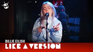 Billie Eilish  bellyache live for Like A Version [upl. by Ytirev824]