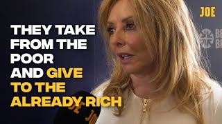 Carol Vorderman eviscerates quotpatently corruptquot Tory government [upl. by Anivlis]