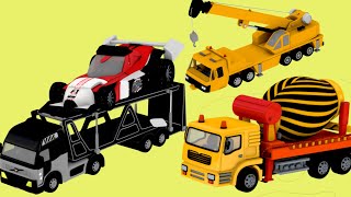 Kids Toys  Construction Truck Toys for Kids  Truck Toys Unboxing Surprise Toys from Jugnu Kids [upl. by Nosak]