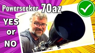 Celestron Powerseeker 70AZ Fun entry level scope that I still love to use [upl. by Weinrich]