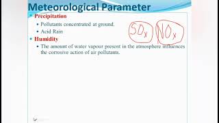 Meteorological Parameter  Secondary Meteorological Parameter [upl. by Imotih]