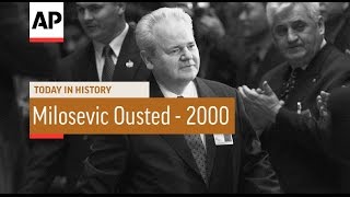 Slobodan Milosevic Ousted  2000  Today in History  5 Oct 16 [upl. by Quickel]