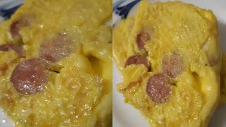 Eagg and Sausage Omelette Quick Breakfast Recipe [upl. by Orlanta457]