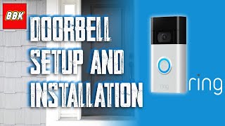 Ring Video Doorbell Set up and Installation  Wifi and Battery Powered [upl. by Selmore777]