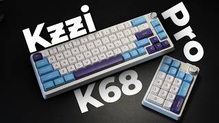 2IN1 Keyboard — Kzzi K68 Pro  Unboxing  Review  Sound Test [upl. by Enilatan]