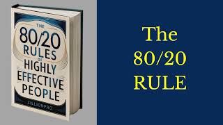 Achieve Greatness with Less Effort by The Power of 8020 Rule  Audiobook [upl. by Gianna180]