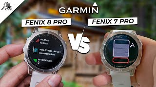 Garmin Fenix 8 Pro vs Garmin Fenix 7 Pro  Comparison Release Date amp Leaks Revealed [upl. by Ahsaret]