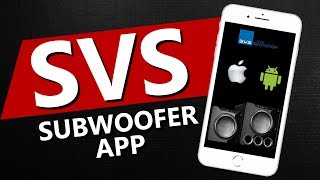 SVS APP  Complete Tutorial  Controlling SVS Subwoofers [upl. by Gati138]