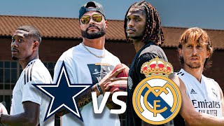 Dallas Cowboys vs Real Madrid in ULTIMATE Skills Showdown [upl. by Patman]