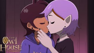 Amity kisses Luz  Lumity Animation  The Owl House Anime Fan Animation TOH [upl. by Maryly973]