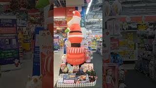 santaclaus inflatable asmrshorts merrychristmas [upl. by Eceinert483]