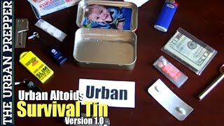 Urban Altoids Survival Tin  EDC by TheUrbanPrepper [upl. by Eiclehc702]