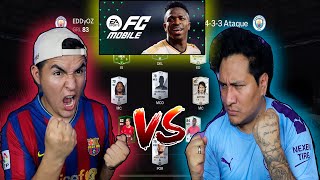 EDDY OZ vs RAMIRIN  FC MOBILE 24  Primer Partido CARA a CARA [upl. by Maren243]