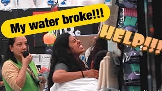 MY WATER BROKE IN PUBLIC [upl. by Nelhsa]