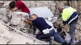 Italy Earthquake Death Toll Climbs [upl. by Ziegler]