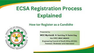 ECSA Registration Process Explained [upl. by Ive]