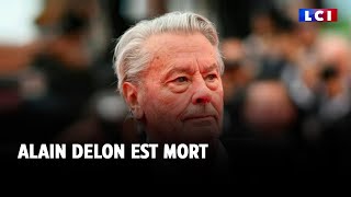 Alain Delon est mort [upl. by Ahsemaj76]