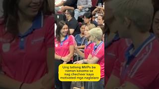 Masaya ka maglalaro if etong tatlo cheerer mo creamline jemagalanza totscarlos alyssavaldez pvl [upl. by Hales]