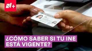 ¿Cómo saber si mi credencial del INE está vigente para votar en las Elecciones 2024  N [upl. by Kciv]