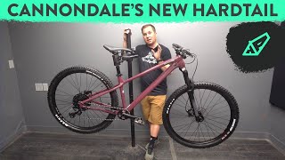 Cannondale Habit 2 First Look  Cannondales New Affordable Hardtail With Modern Geometry [upl. by Nymzaj]