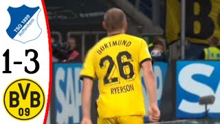 Hoffenheim vs Dortmund 13 Julian Ryerson Goal  All Goals and Extended Highlights [upl. by Annabel]