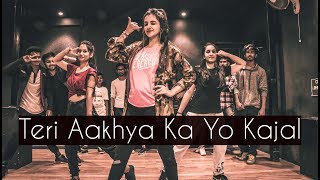 Teri Aakhya Ka Yo Kajal  ONE TAKE  Tejas Dhoke Choreography  Dancefit Live ​ [upl. by Eldredge]